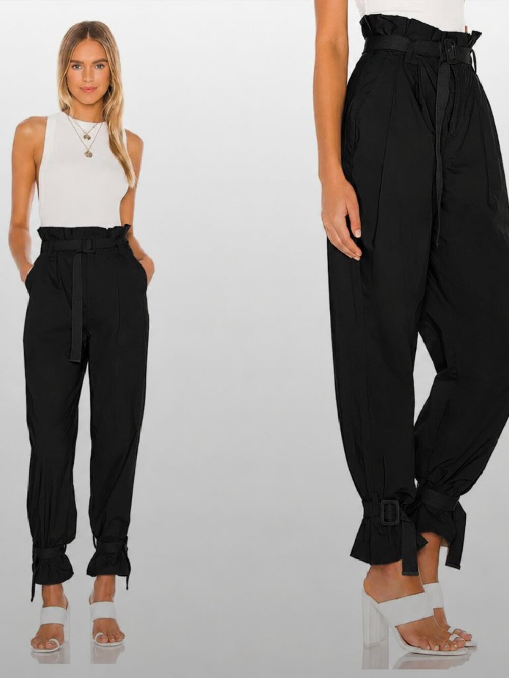 L'Academie Virgil Pants in Black